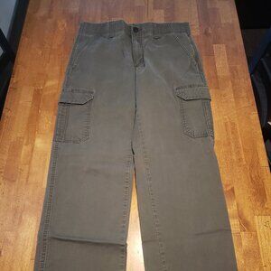Lee Extreme Motion MVP Straight Fit Cargo Pant Olive Green Men's 30x32